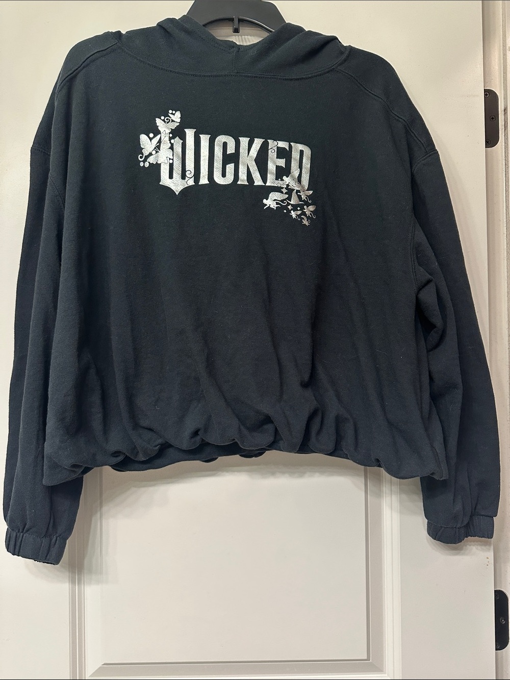 Wicked Graphic Hooded Sweatshirt - Black